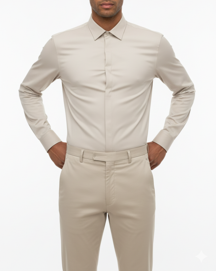 PREMIUM SATIN LYCRA CHINOS