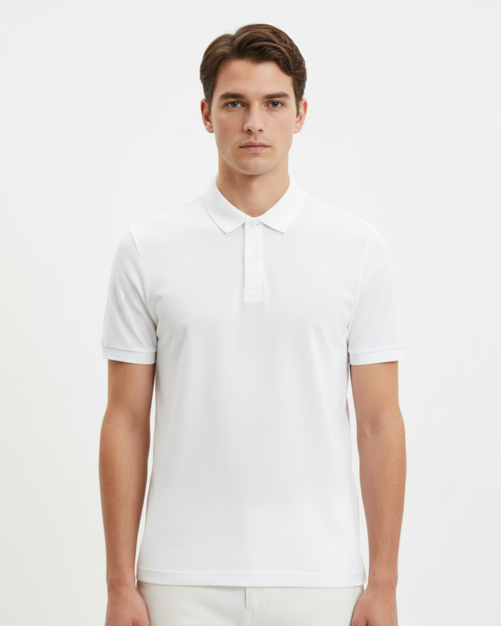 SQUALO PLAIN KNIT POLO