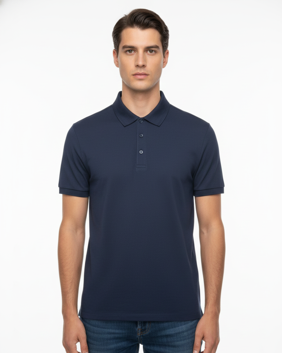 SQUALO PLAIN KNIT POLO