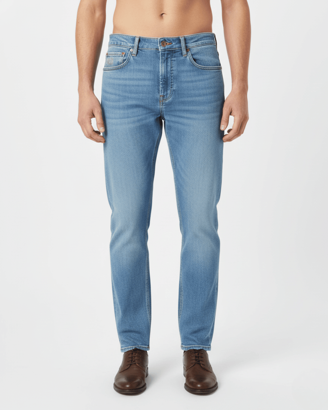 SNITCH ANKLE FIT JEANS