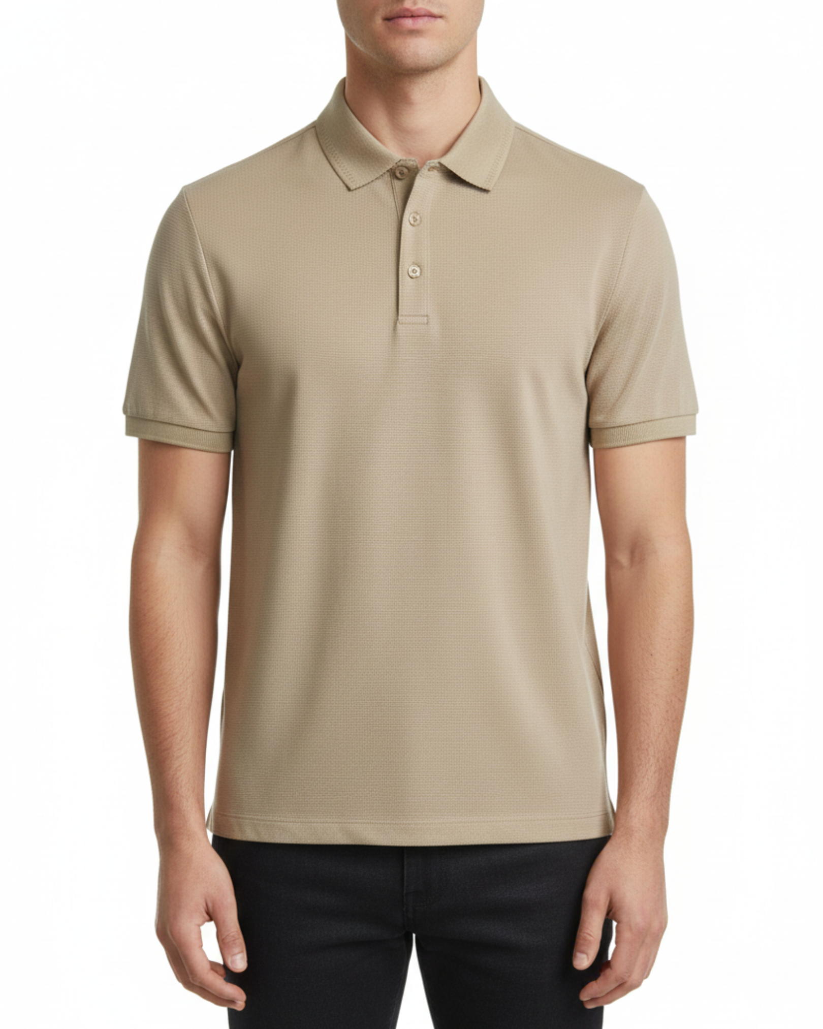 SQUALO PLAIN KNIT POLO