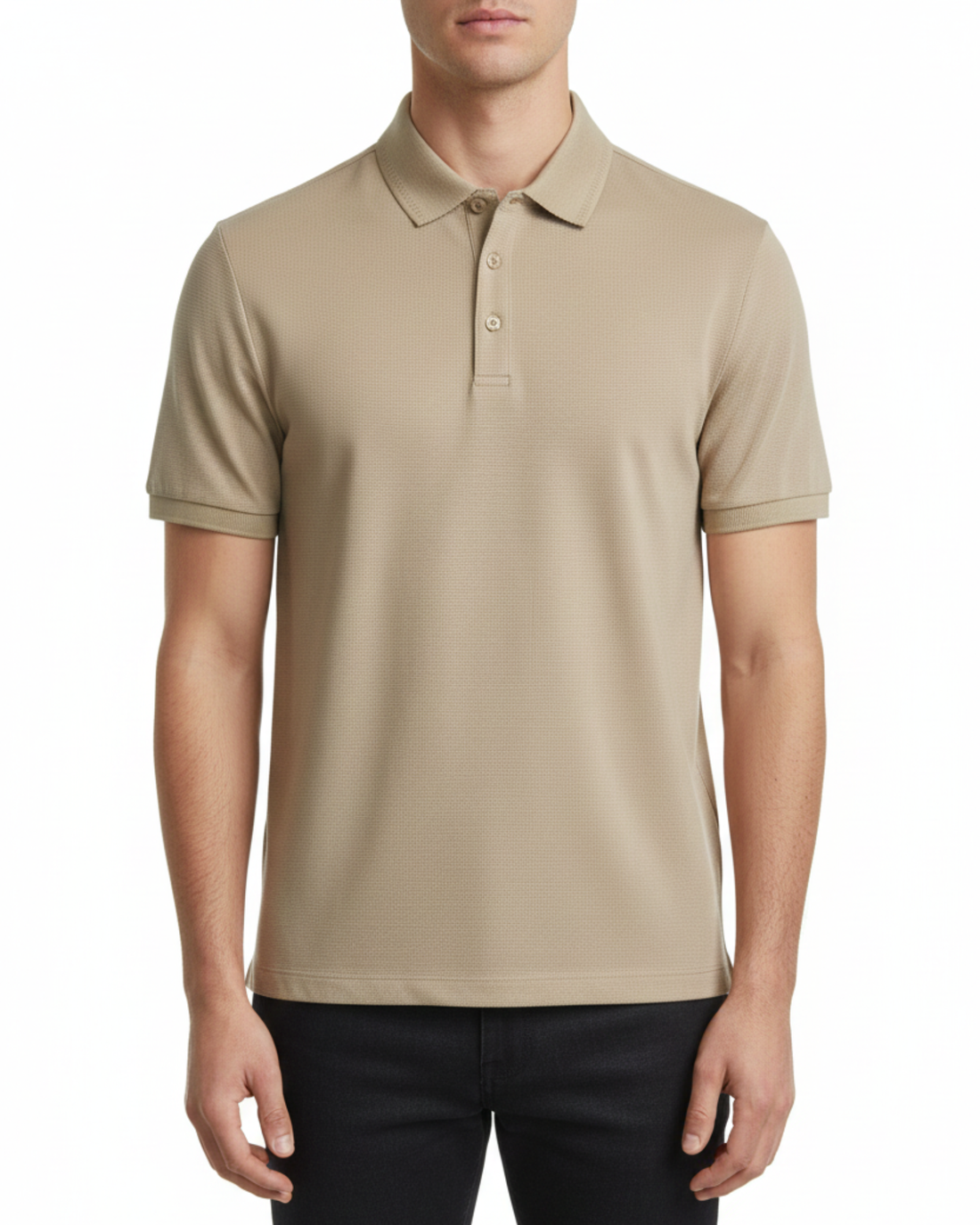SQUALO PLAIN KNIT POLO
