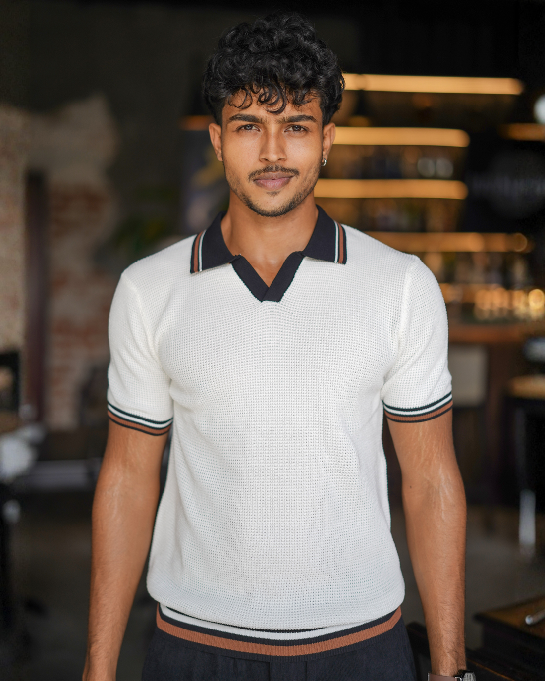 SQUALO KNIT POLO TEES