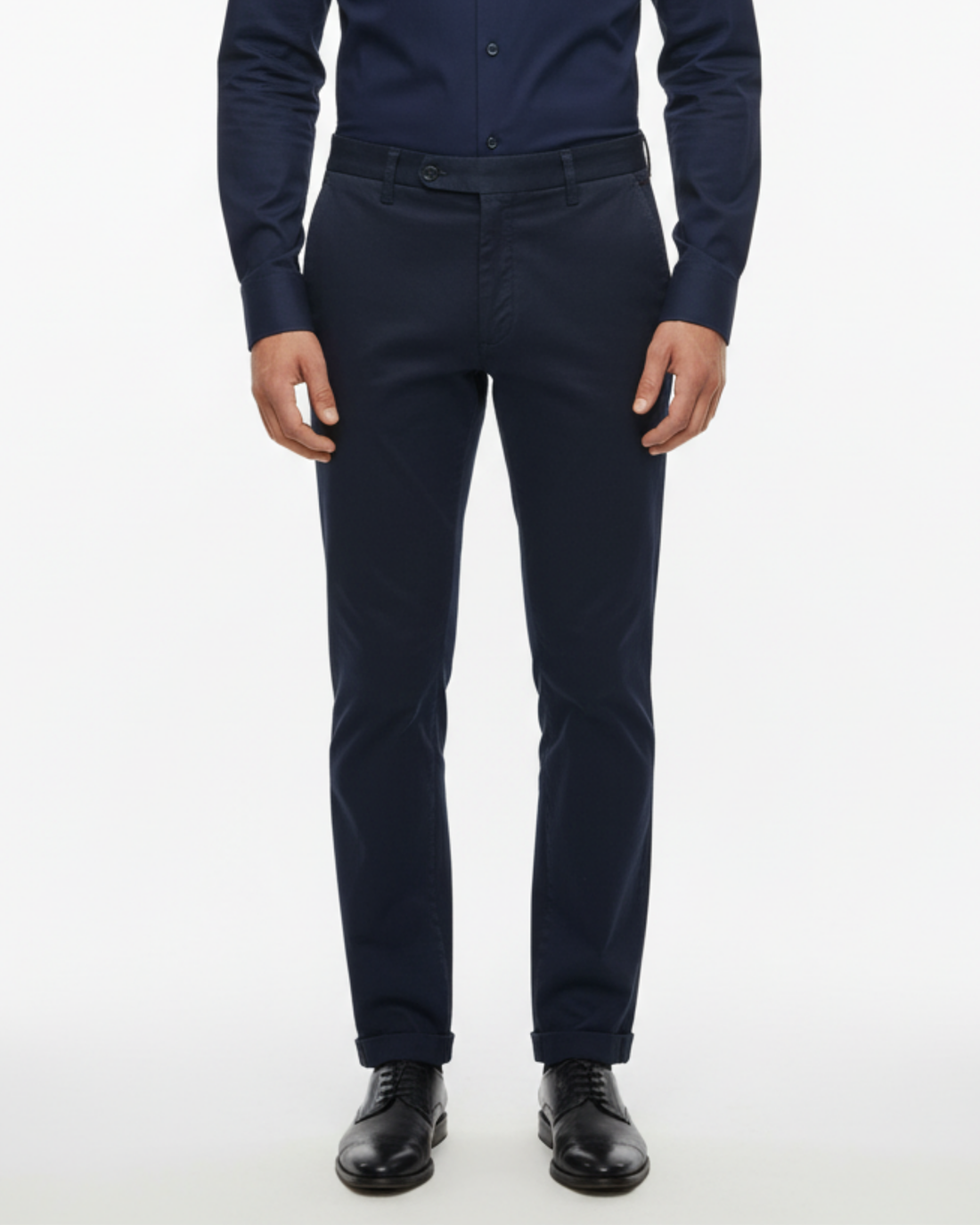 DISPLAJ SLIM FIT COTTON PANTS