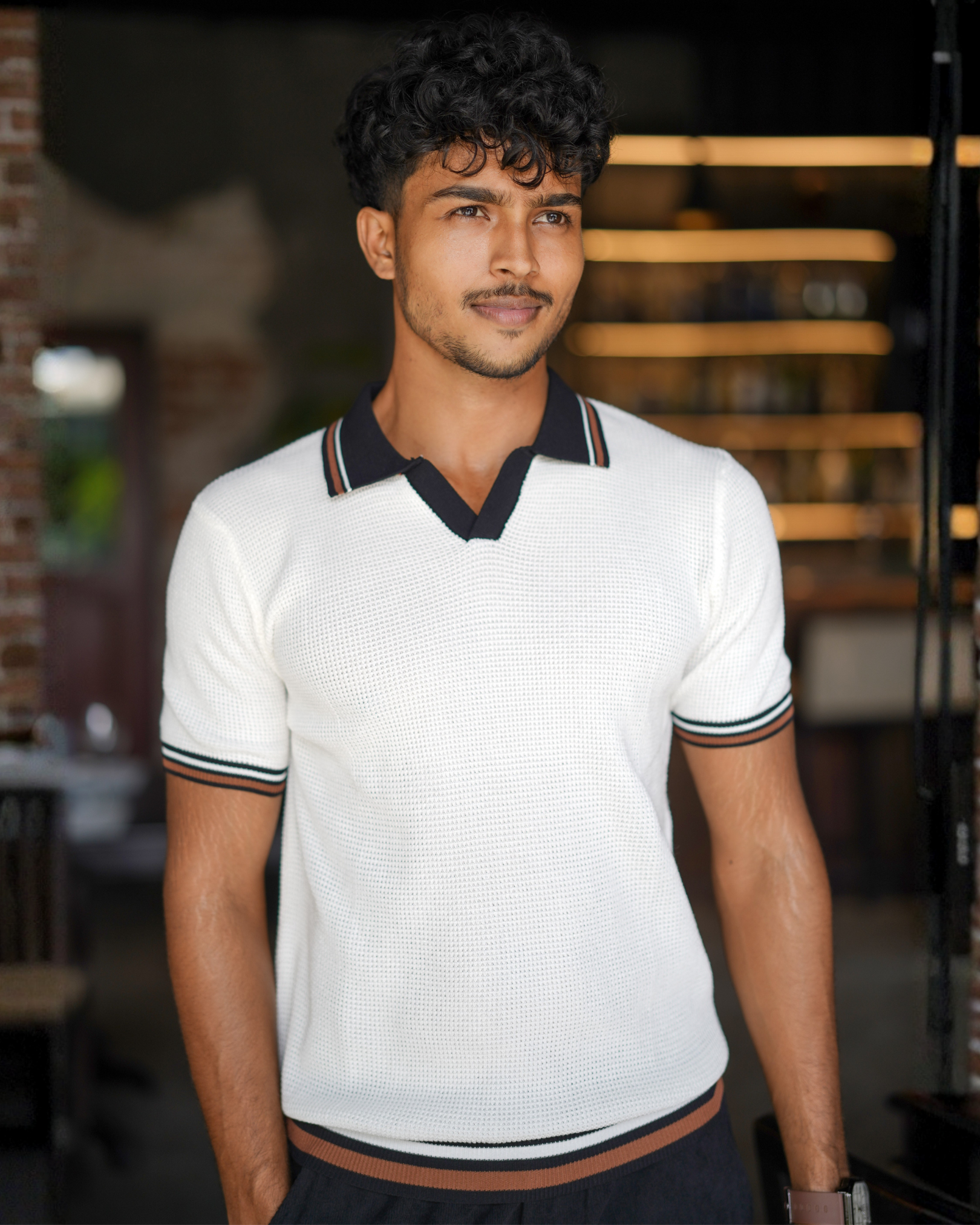 SQUALO KNIT POLO TEES