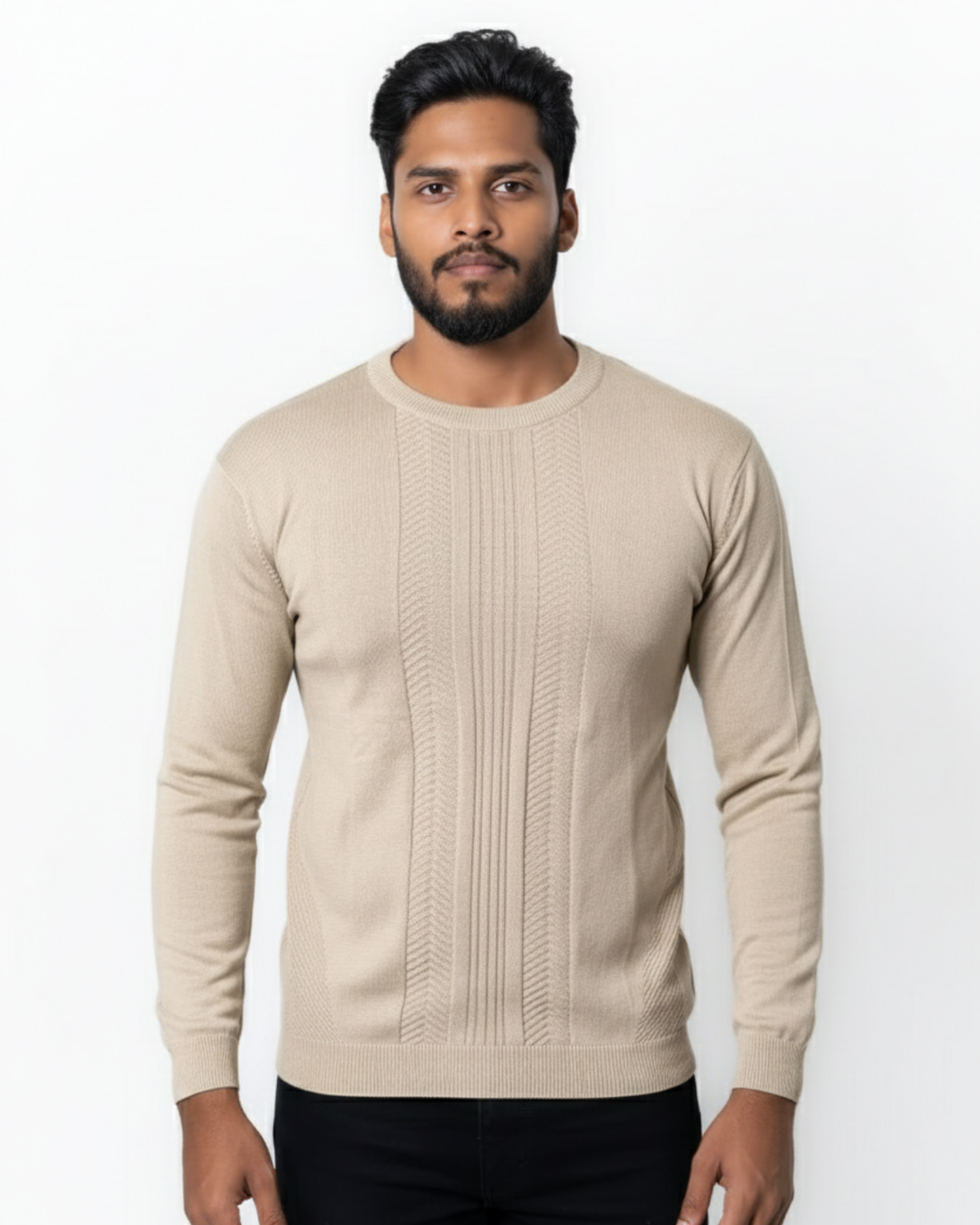 KNITTED FULL SLEEVE TEES