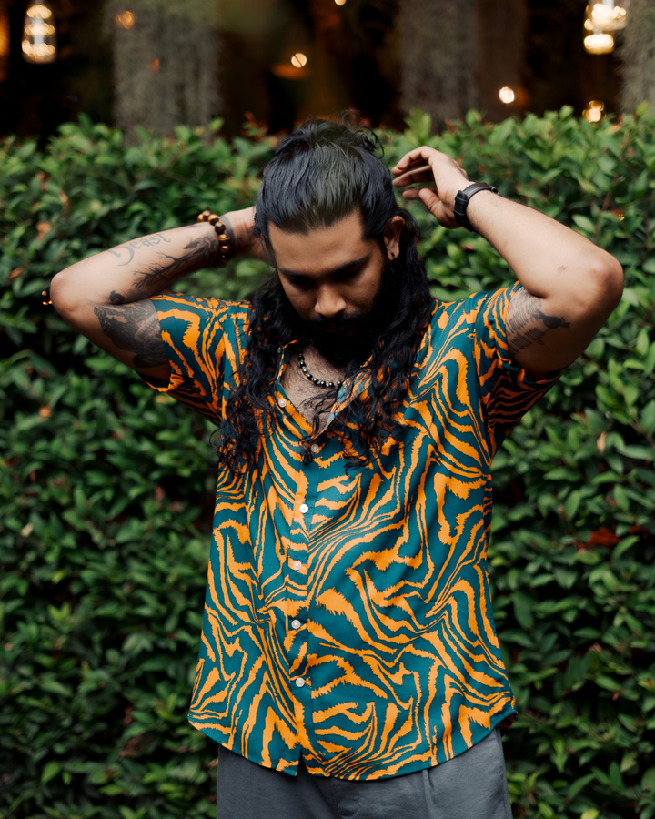 FELAGIC ZEBRA VISCOSE SHIRTS