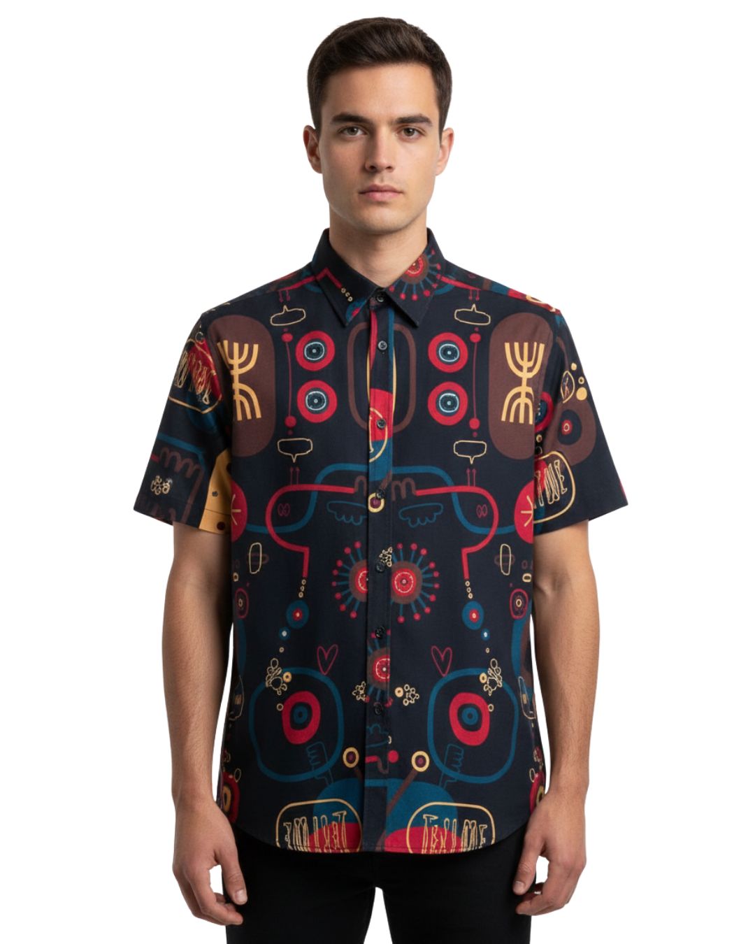 STALIO PRINTED SHORT SLEEVE SHIRT 010