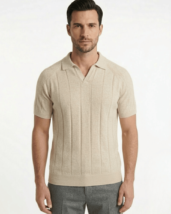 SQUALO KNIT POLO D26069