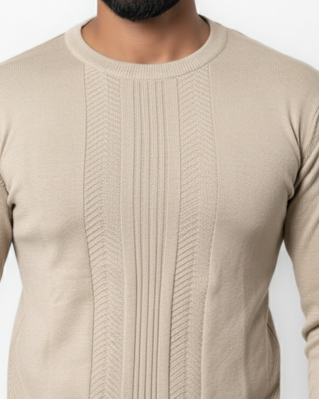 KNITTED FULL SLEEVE TEES