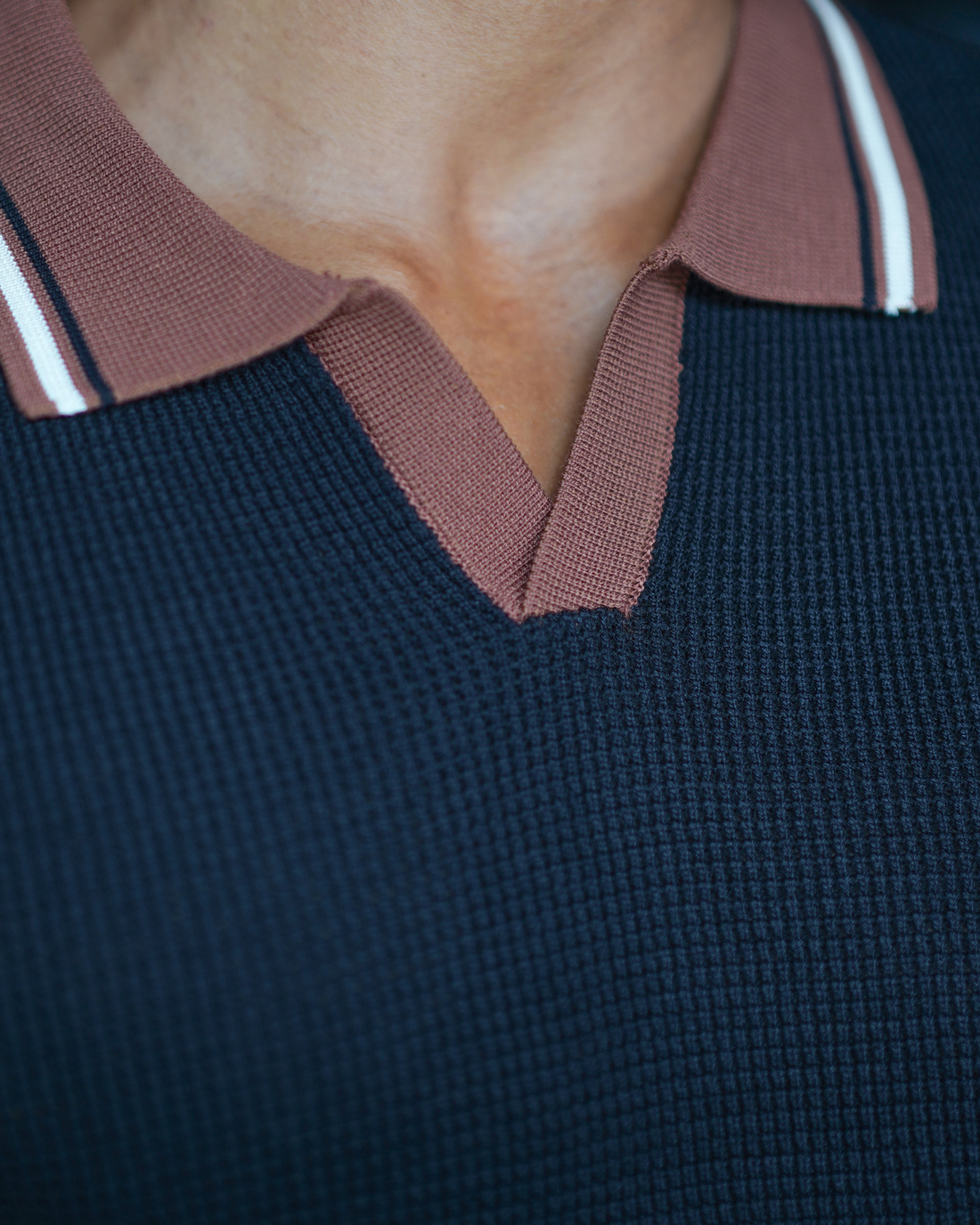 SQUALO KNIT POLO TEES