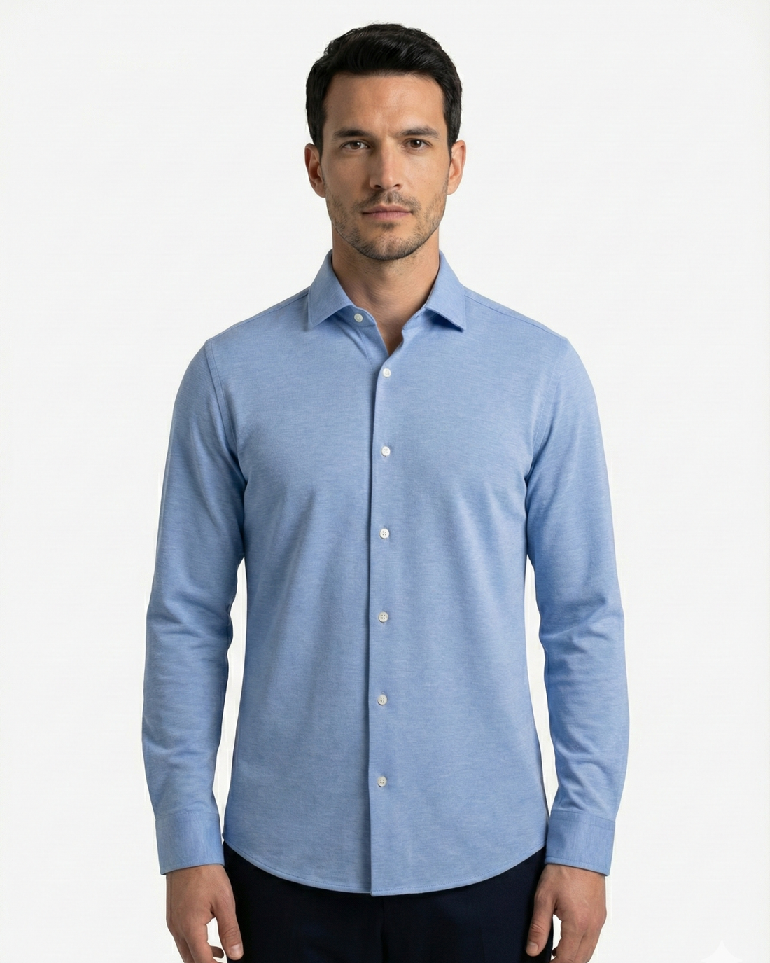 OXFORD KNITTED LYCRA SHIRTS