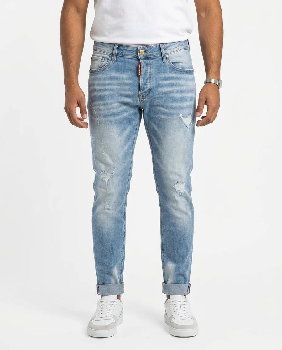 SLIM FIT PATCH DENIM 8069