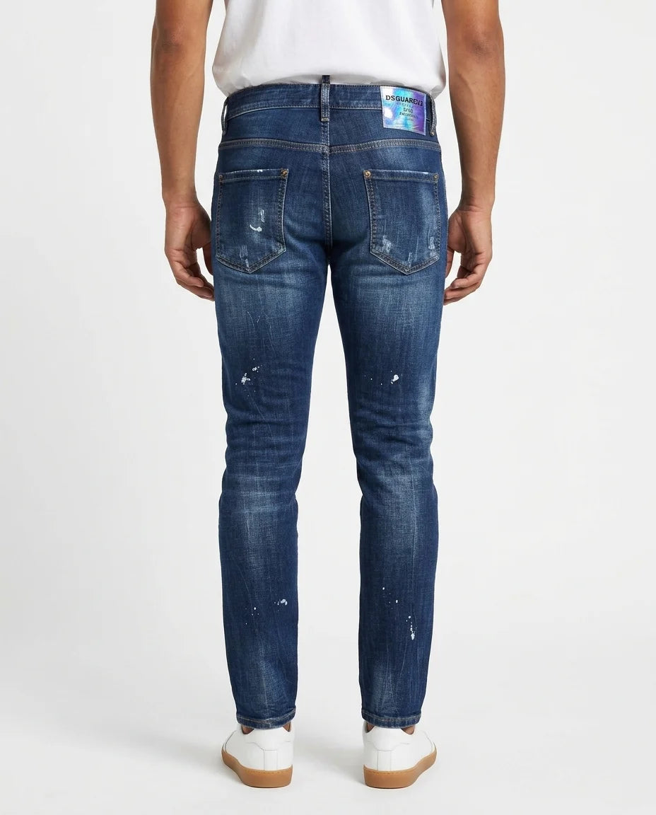 SLIM FIT PATCH DENIM 8107
