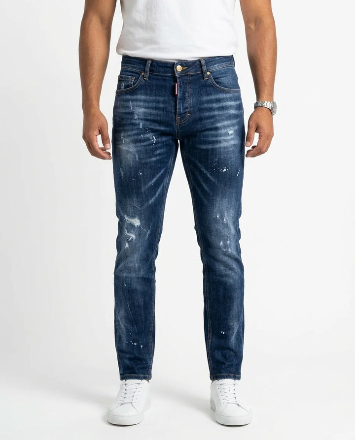 SLIM FIT PATCH DENIM 8107