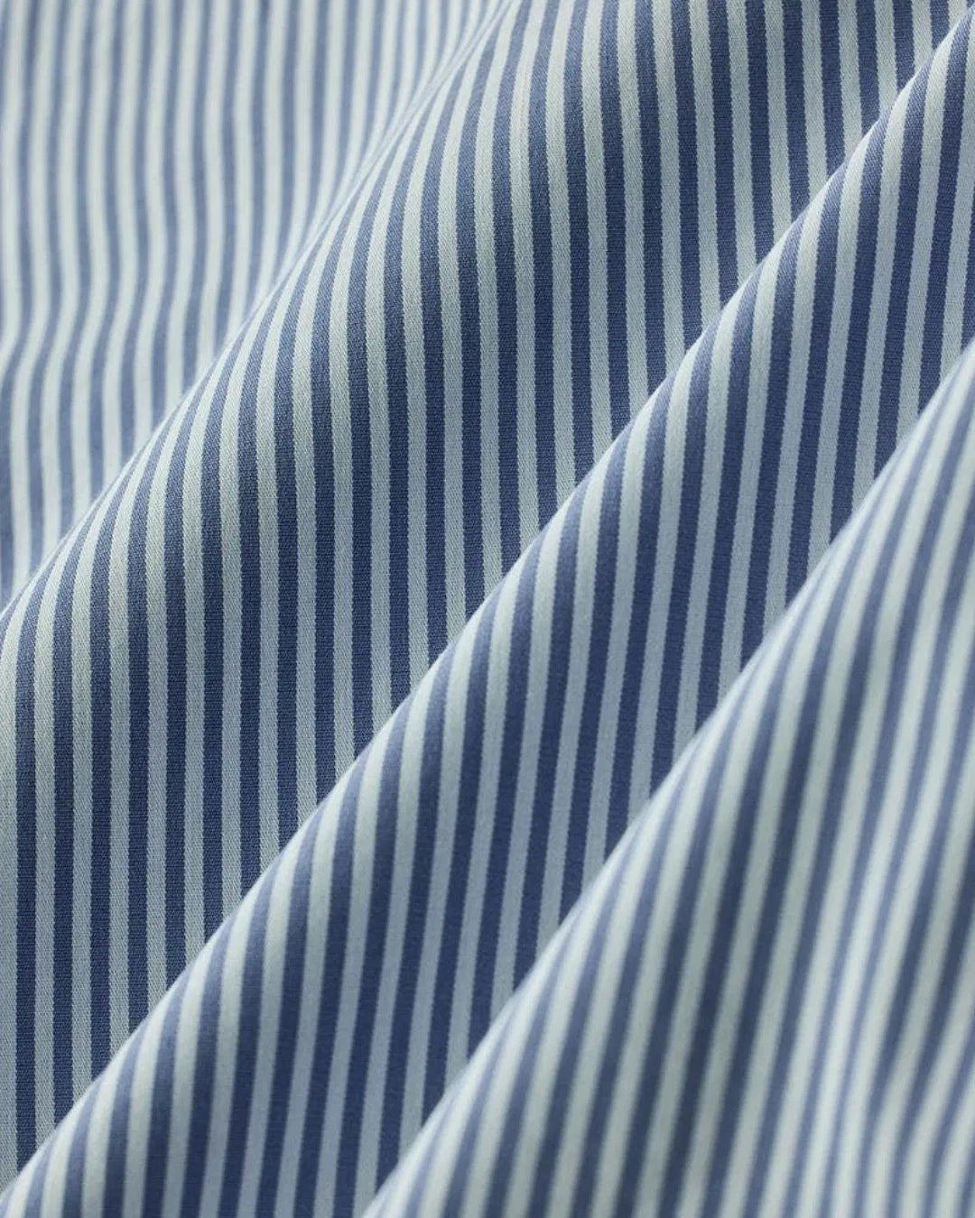 FORMAL STRIPED COTTON BLEND LONG SLEEVE SHIRT