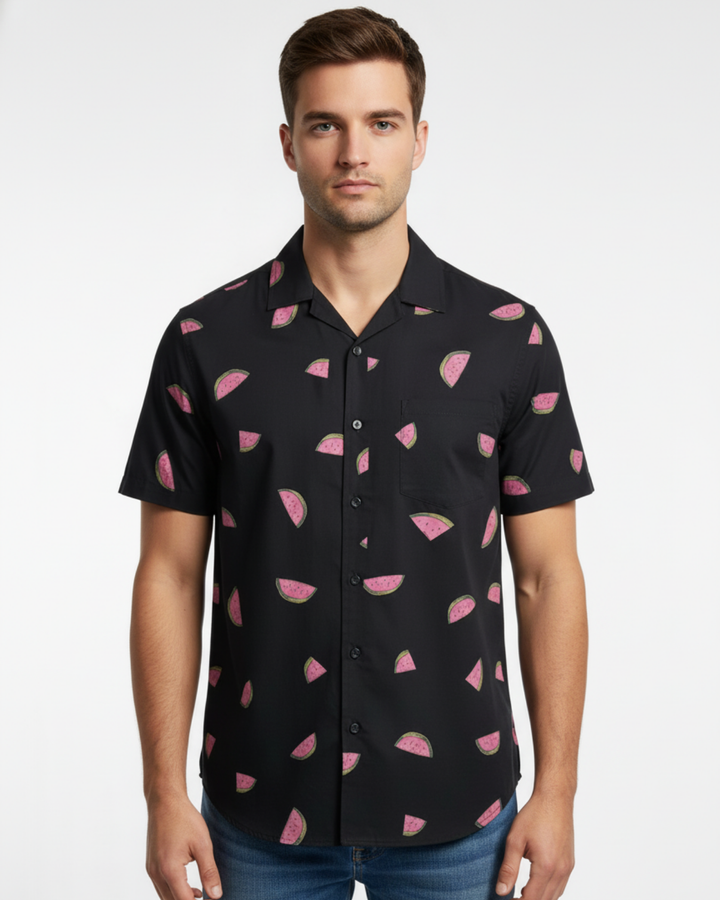 PRINTED SHORT SLEEVE SHIRTS