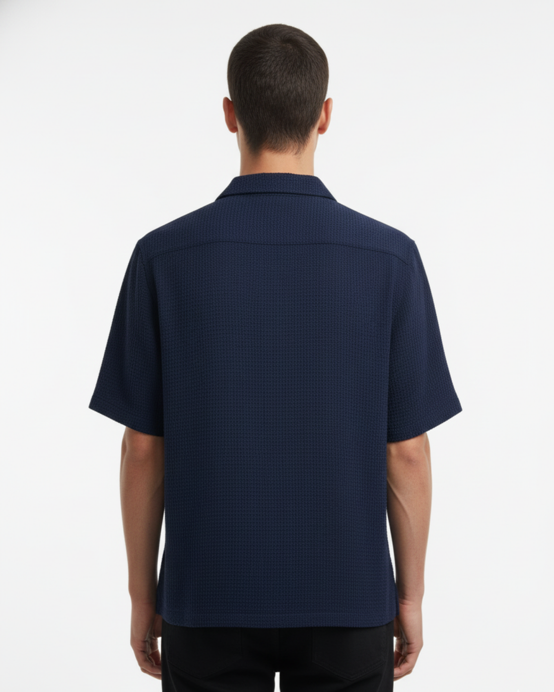 KNITTED HALF SLEEVE SHIRTS