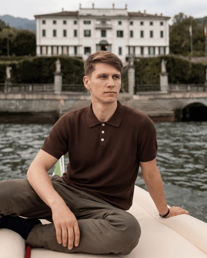 Squalo Knit Polo 7036