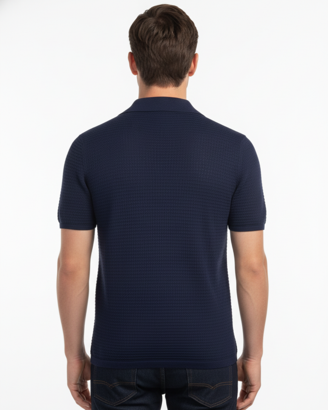 KNITTED SHORT SLEEVE SHIRTS