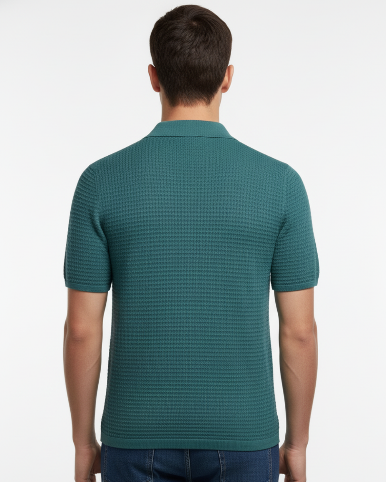 KNITTED SHORT SLEEVE SHIRTS