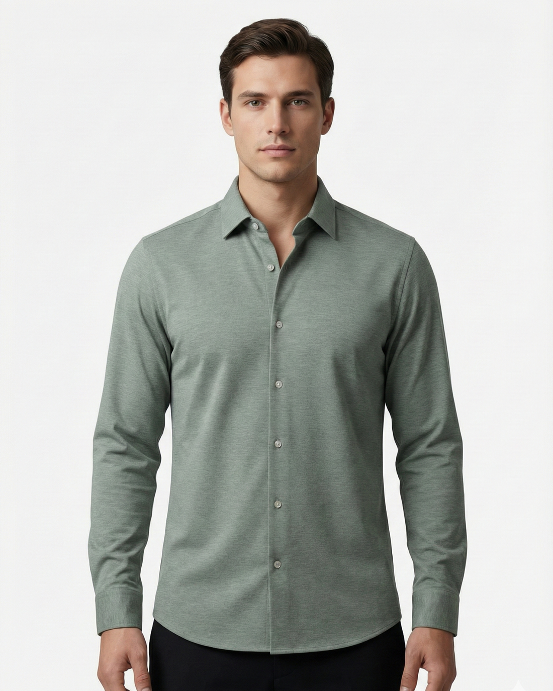 OXFORD KNITTED LYCRA SHIRTS