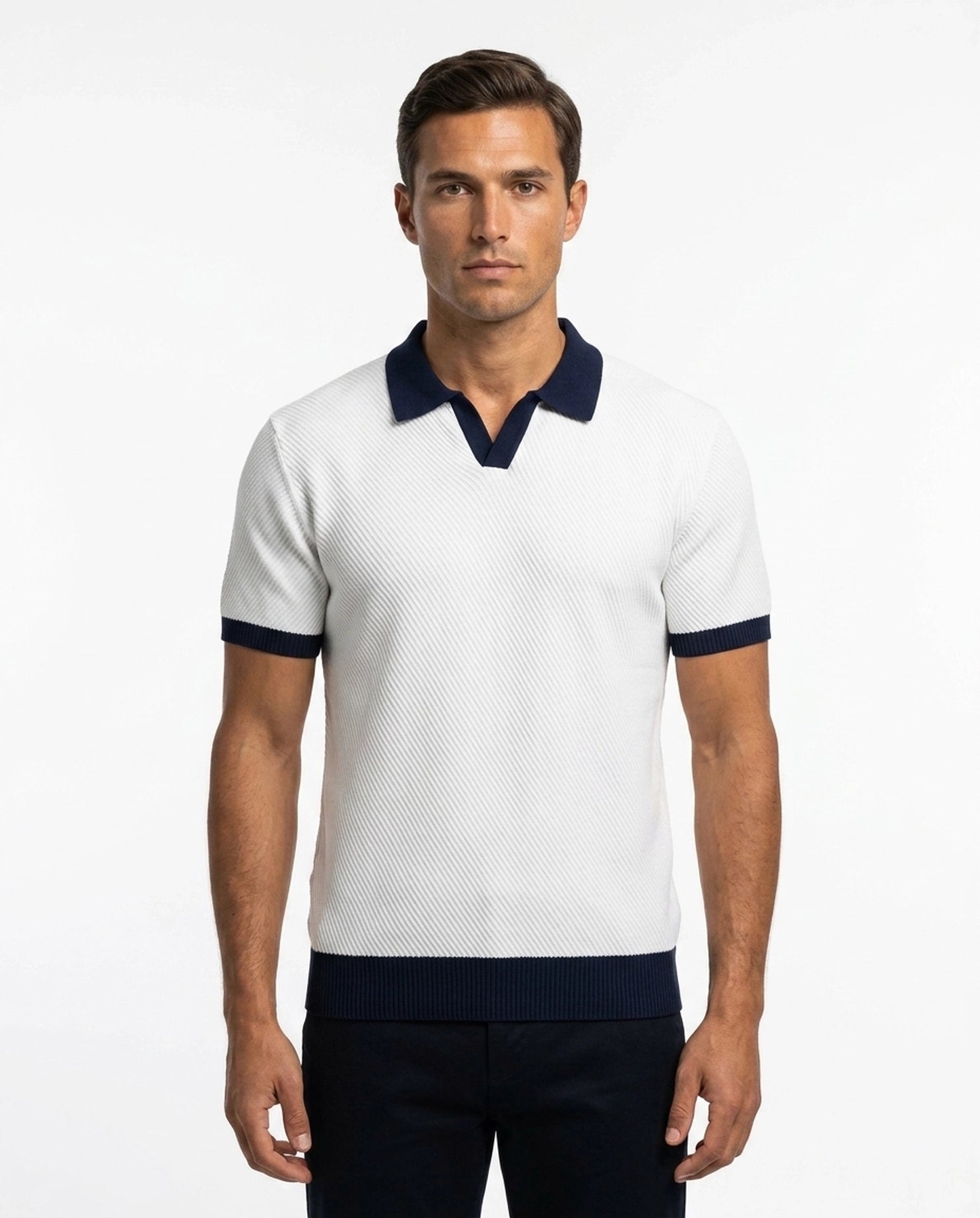 SQUALO KNIT POLO R86136