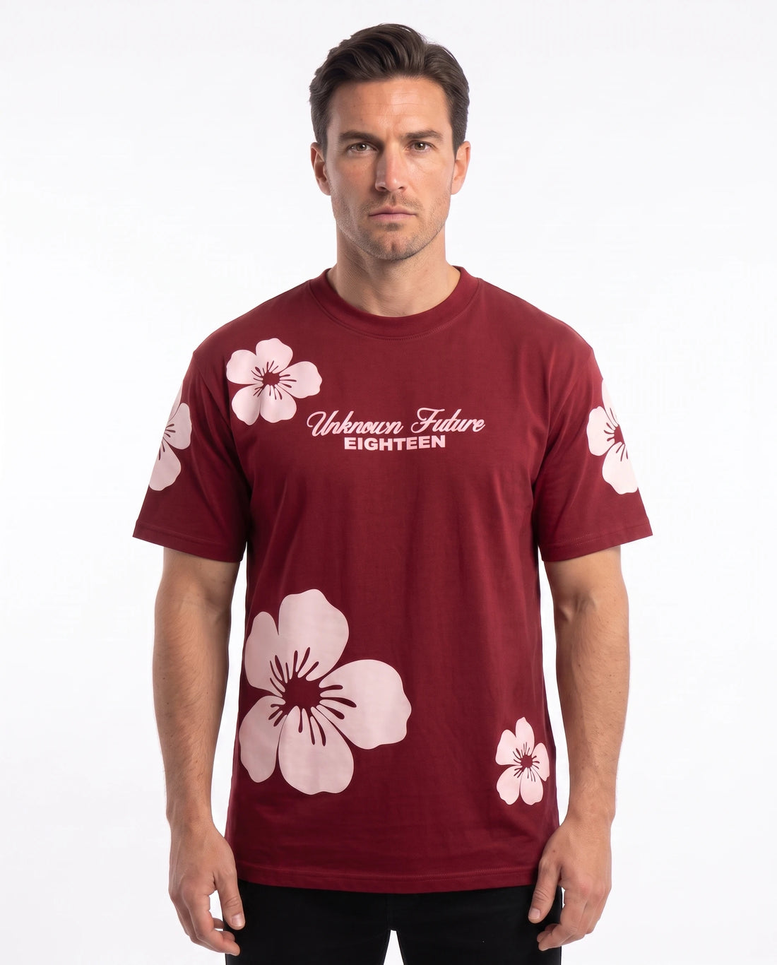 Oversized Graphic Tee - Tropical 06