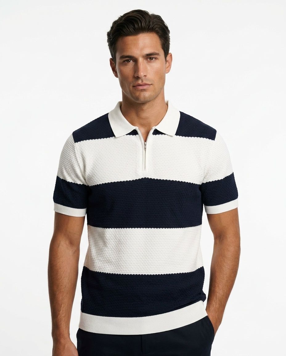 SQUALO ZIPPER POLO T66009