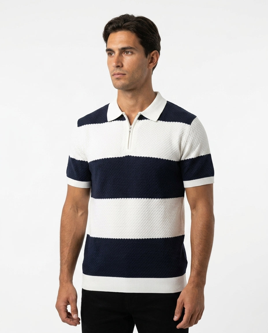 SQUALO ZIPPER POLO T66009