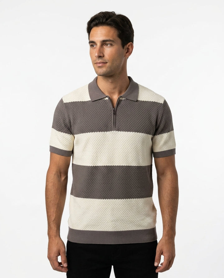 SQUALO ZIPPER POLO T66009