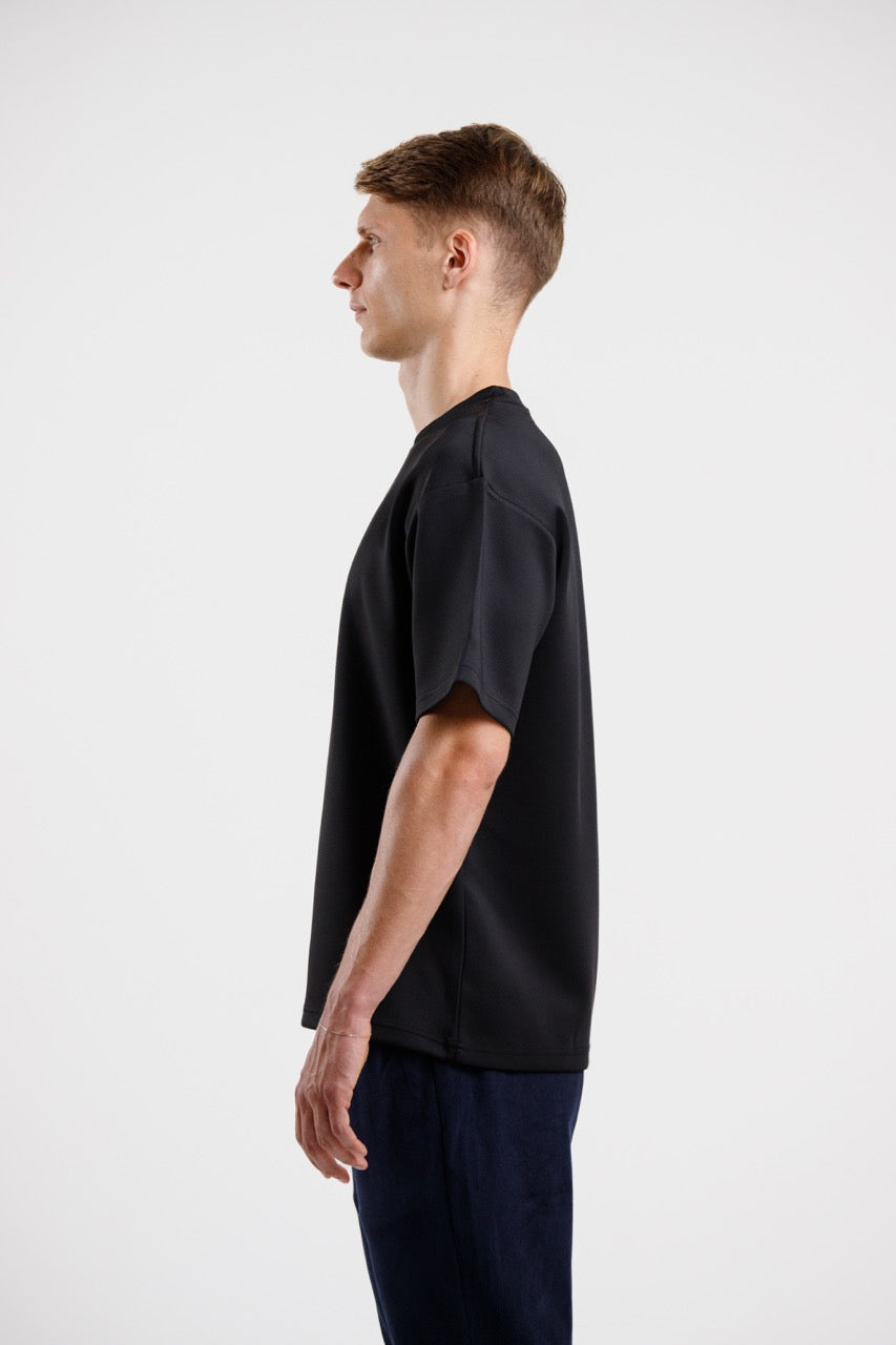 Oversized Luxury Tee - Black