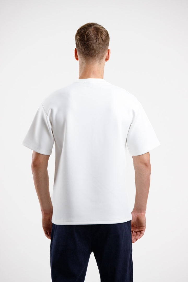 Oversized Luxury Tee - White
