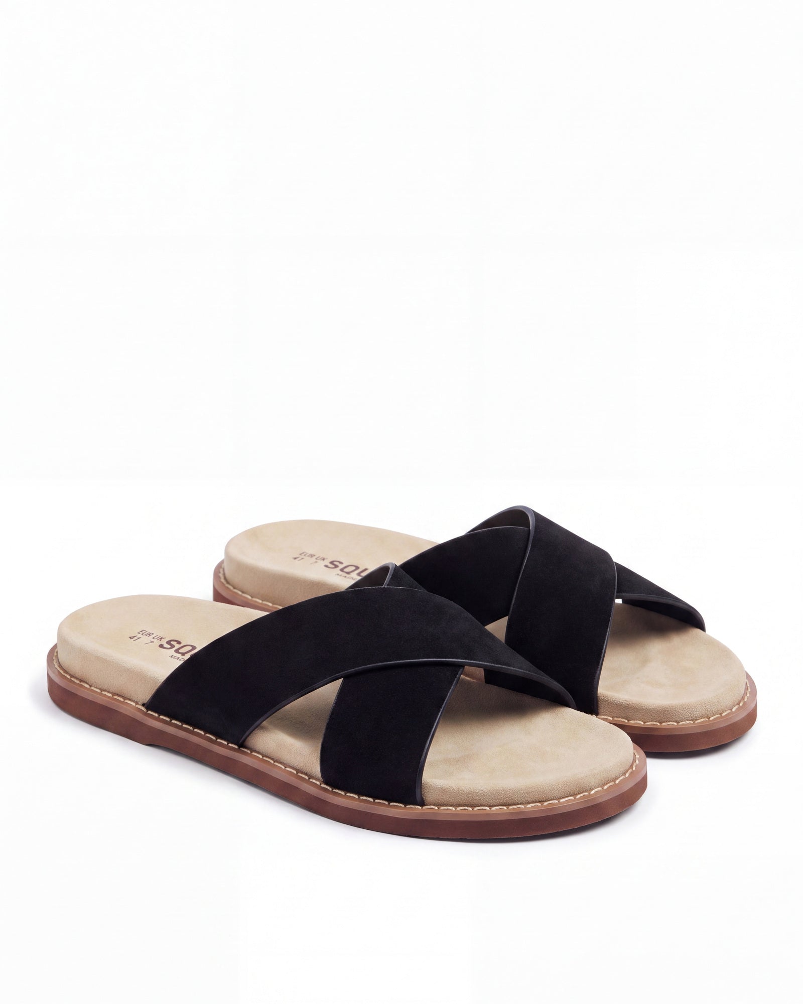 Ravello Crossover Slides - Black