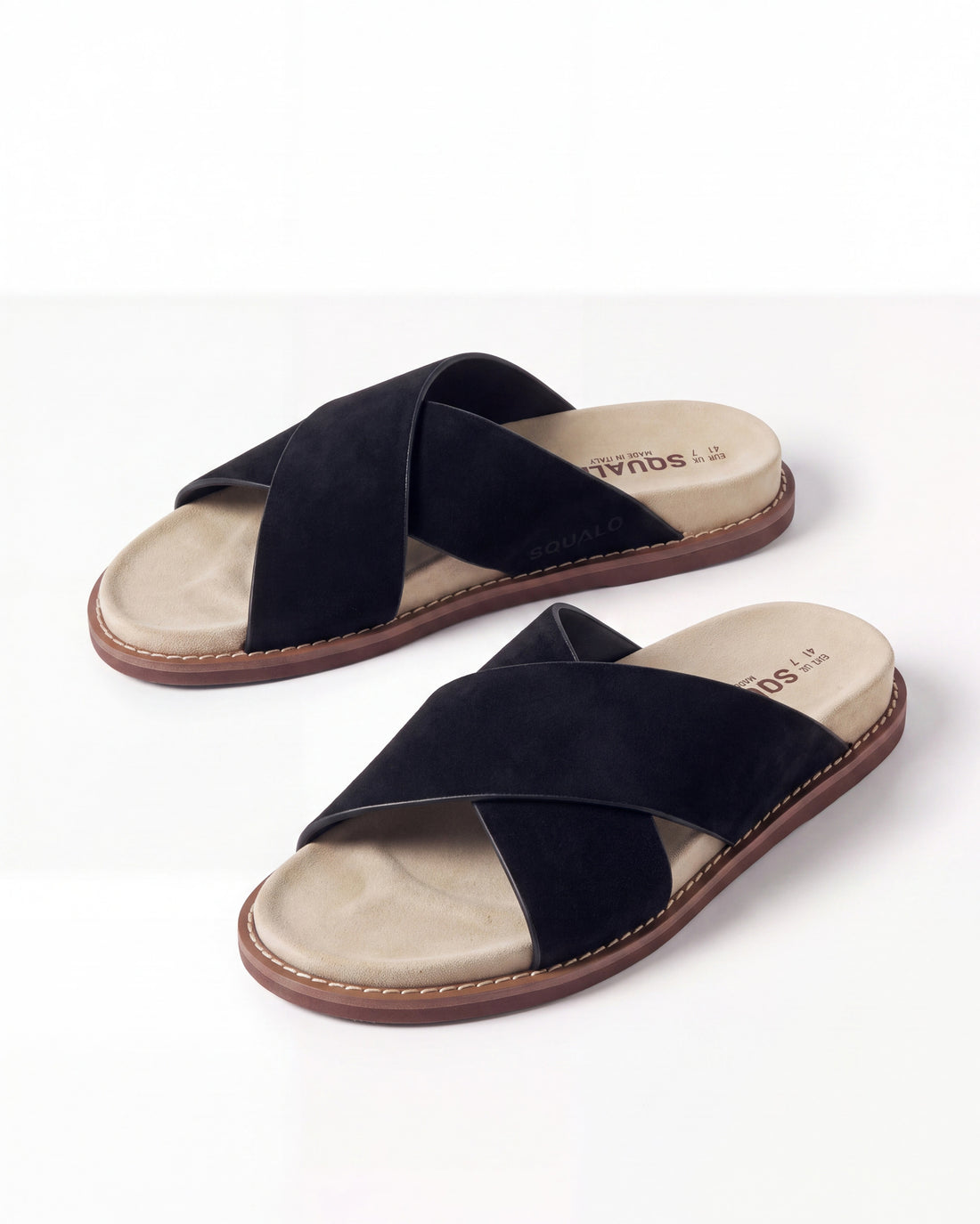Ravello Crossover Slides - Black
