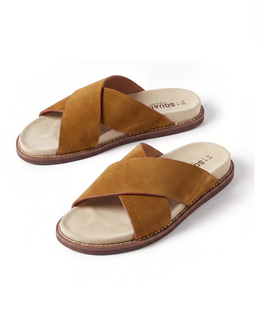 Ravello Crossover Slides - Brown