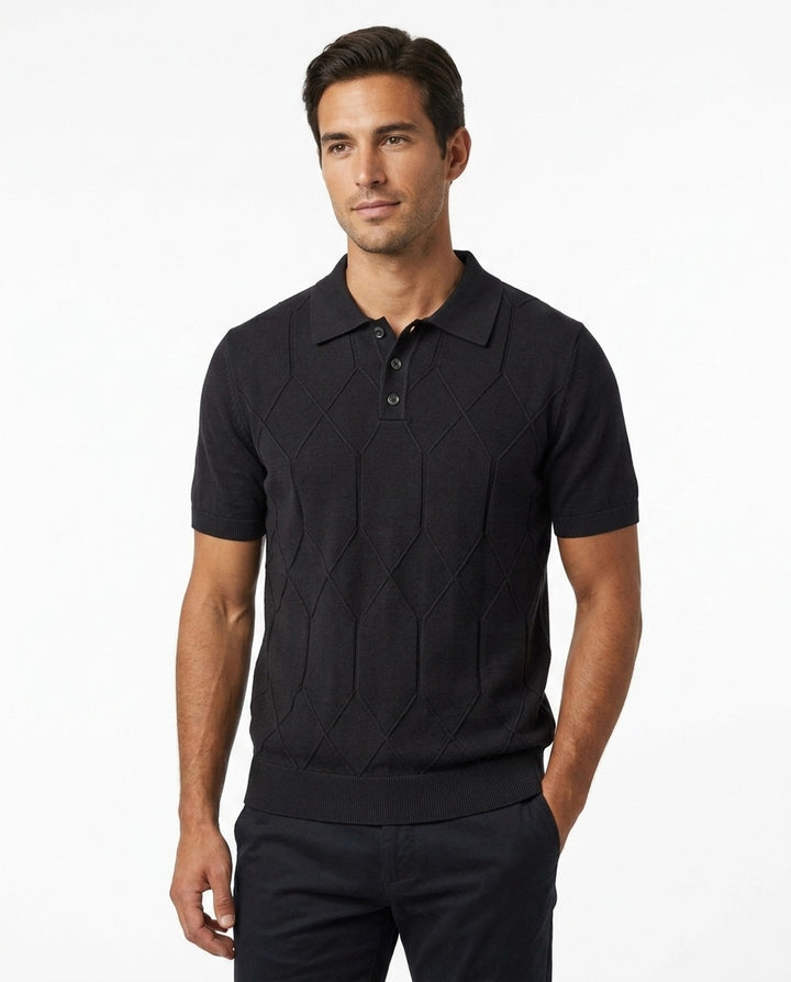 SQUALO KNIT POLO N6807