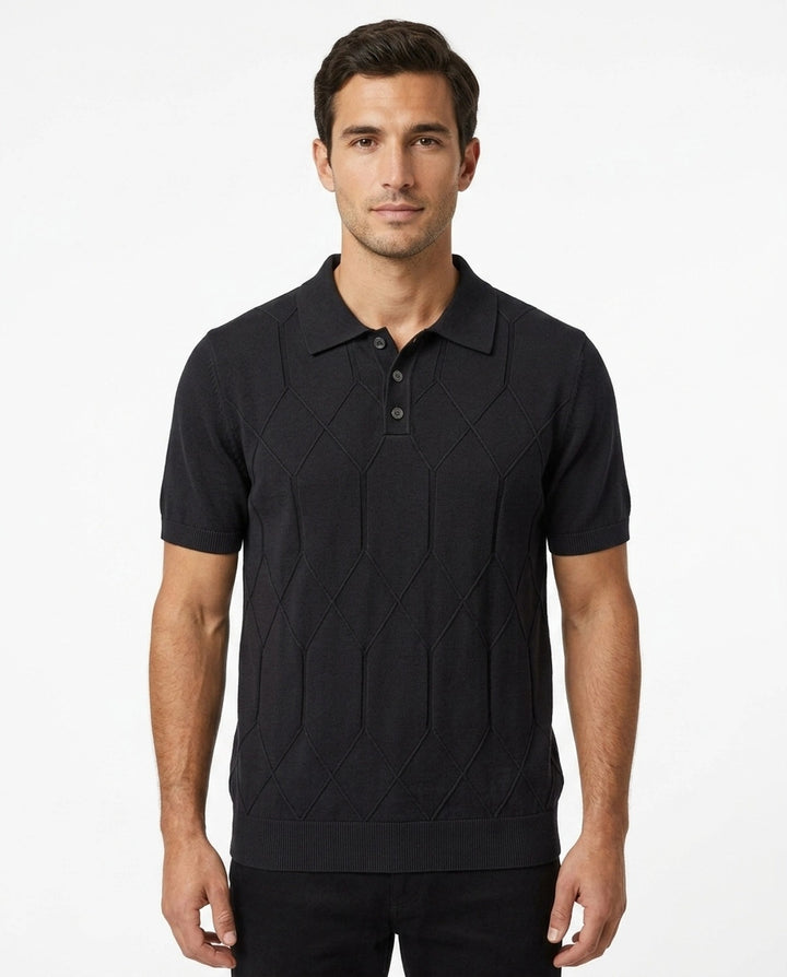 SQUALO KNIT POLO N6807
