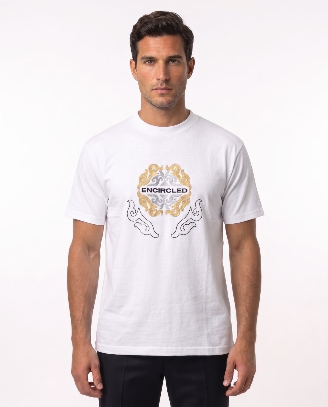 Oversized Graphic Tee - Tropical 05