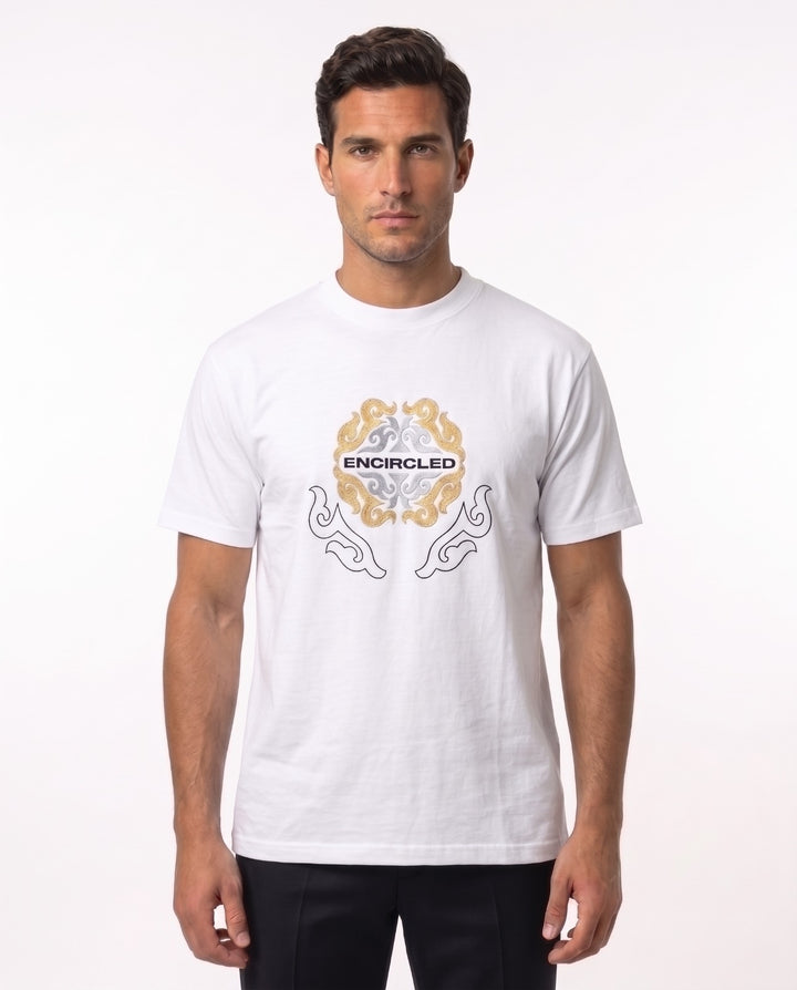 Oversized Graphic Tee - Tropical 05