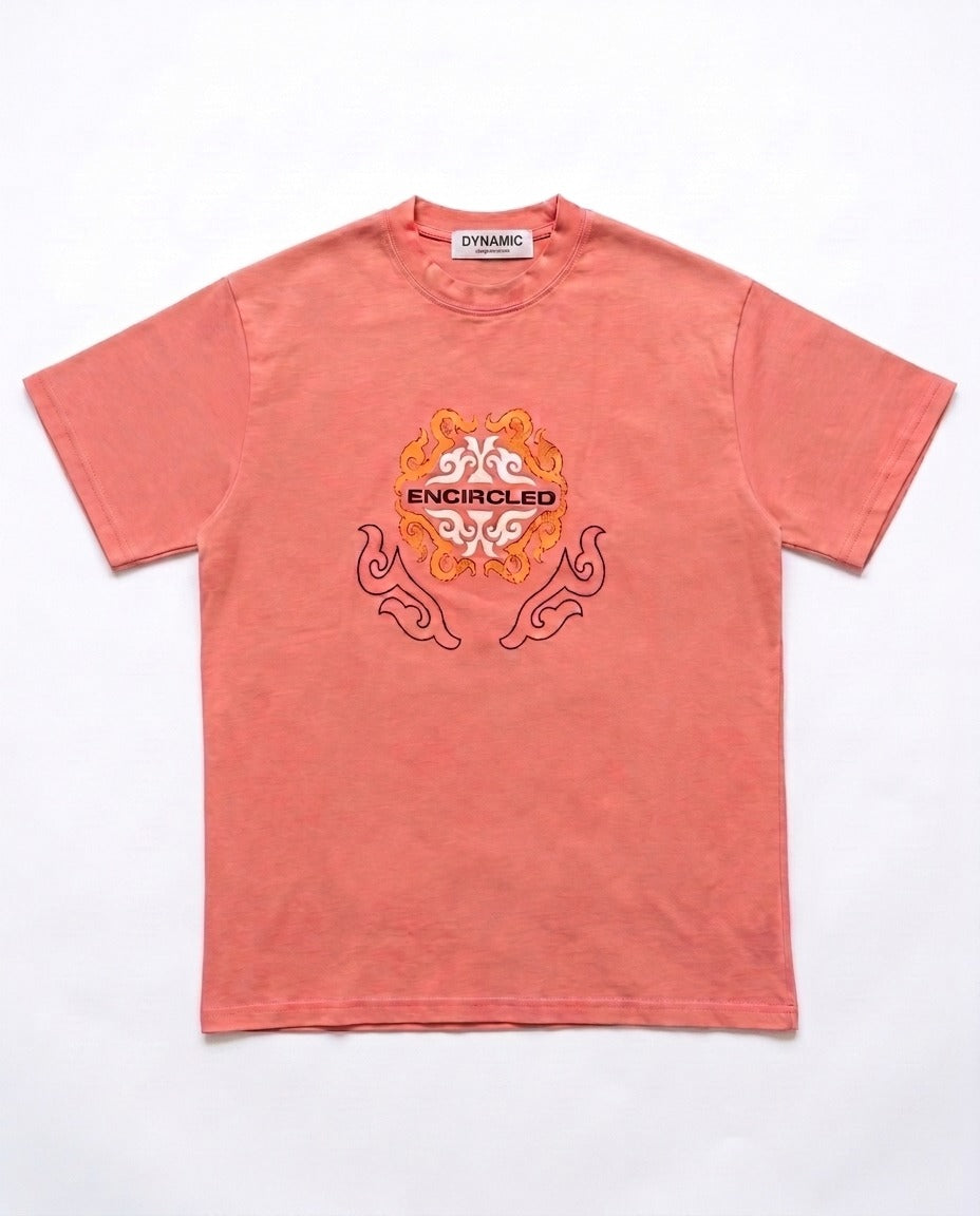 Oversized Graphic Tee - Tropical 05
