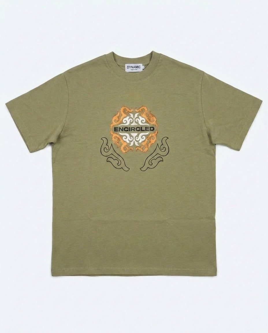 Oversized Graphic Tee - Tropical 05