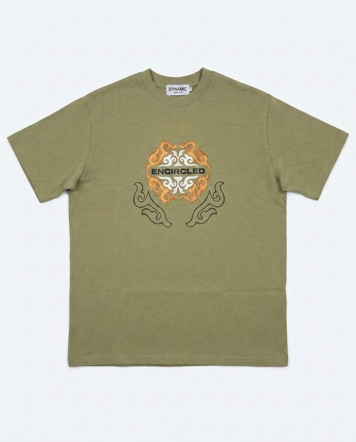 Oversized Graphic Tee - Tropical 05