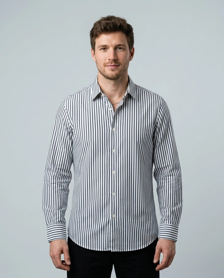Striped Long Sleeve Shirt