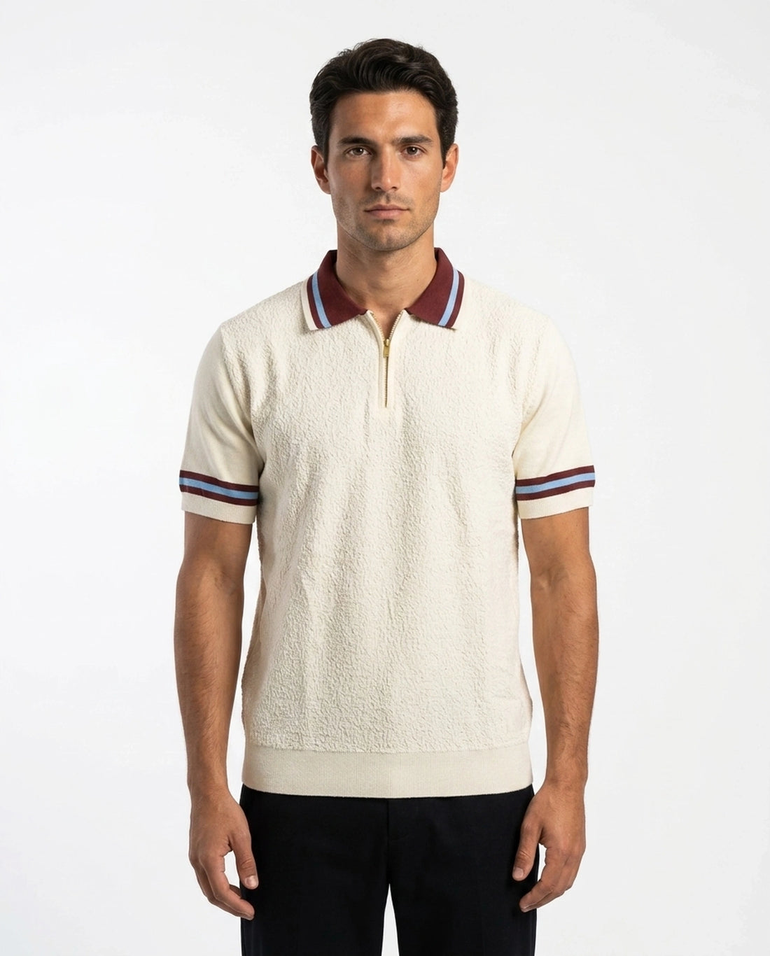 SQUALO KNIT POLO G6072