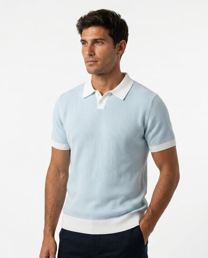 SQUALO KNIT POLO R86136