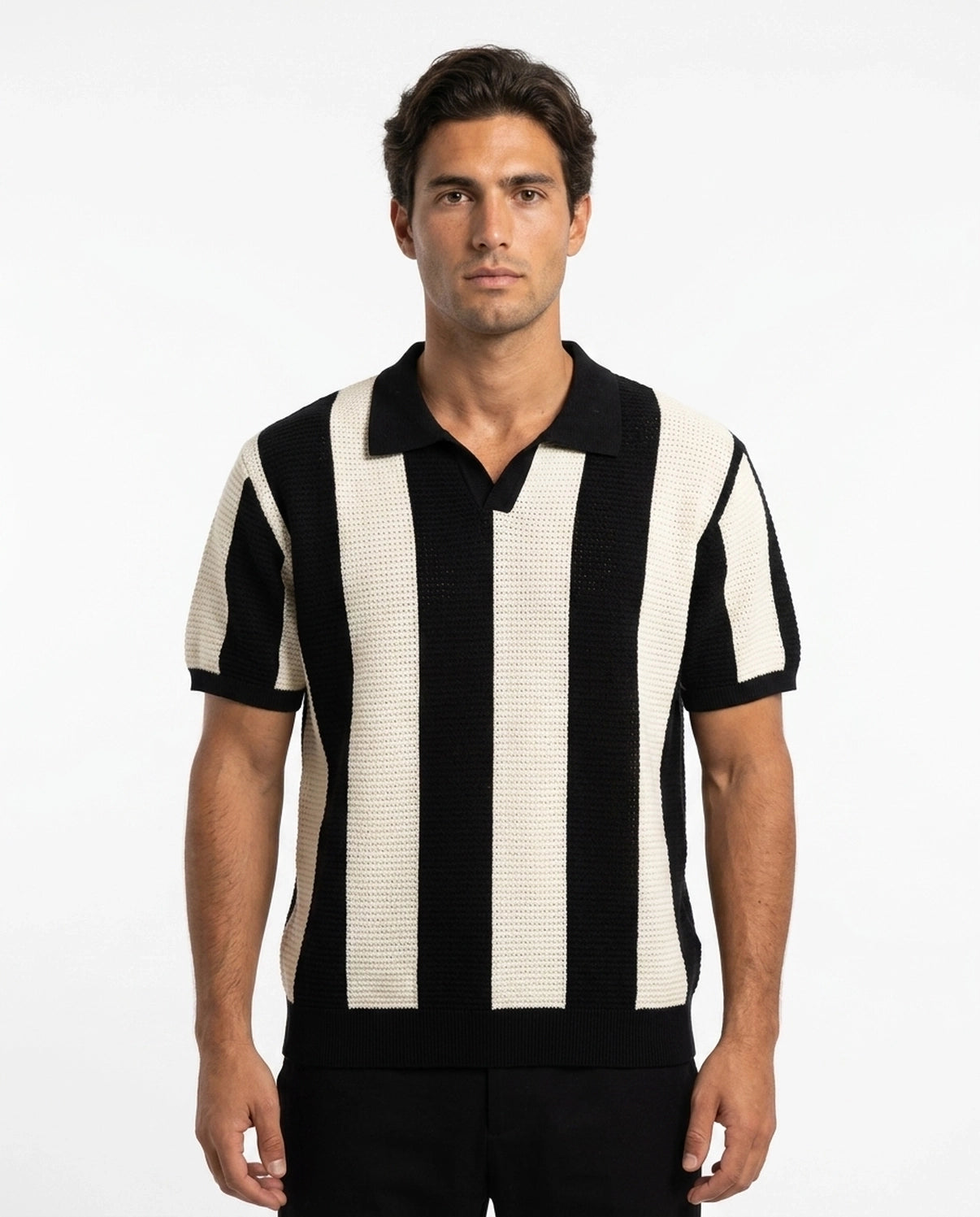 SQUALO KNIT POLO D26019