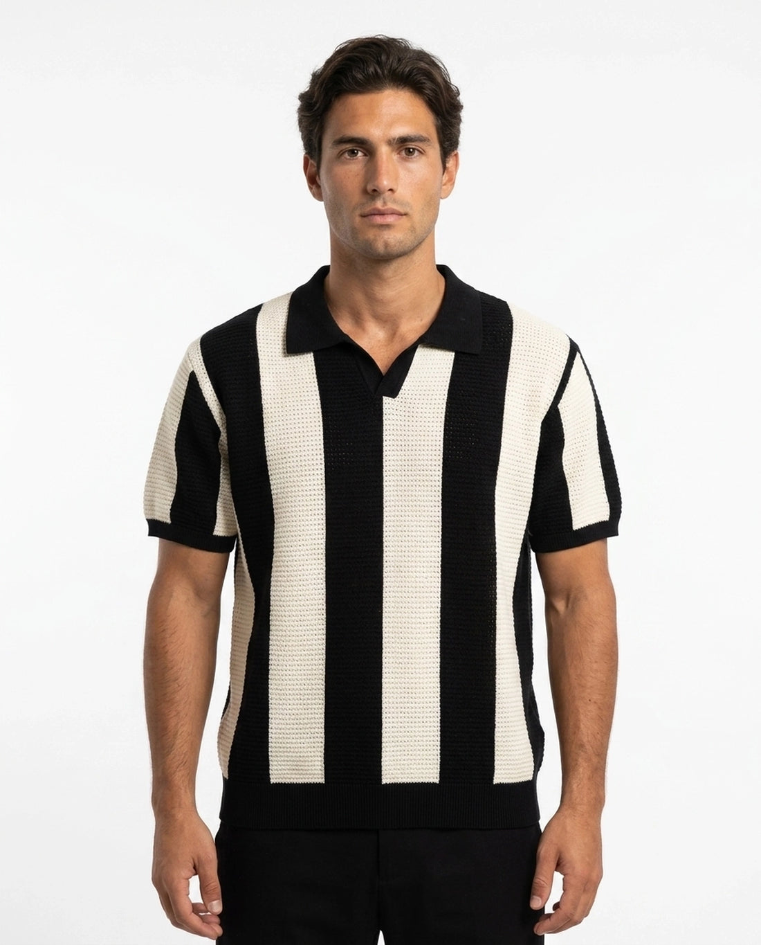 SQUALO KNIT POLO D26019