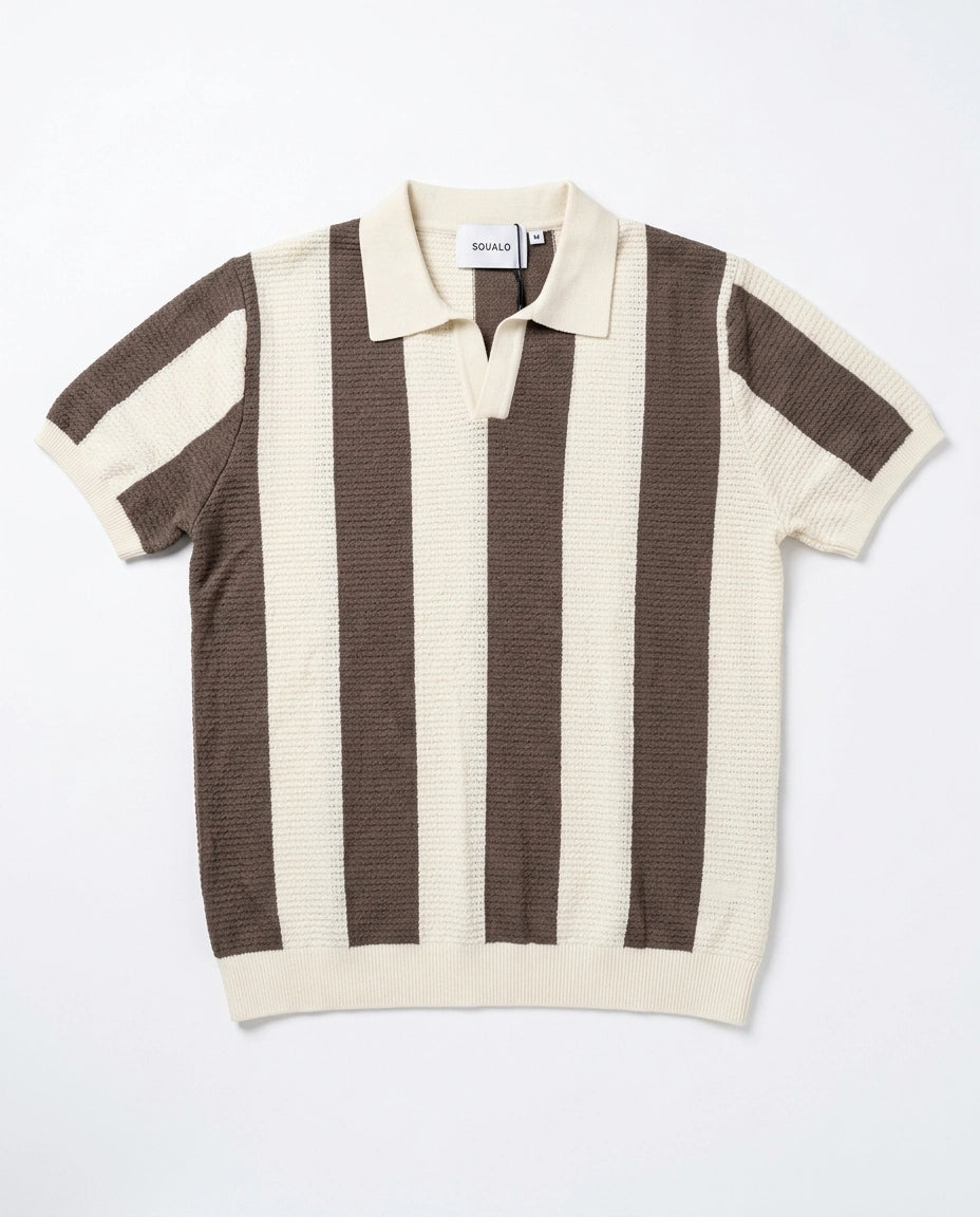 SQUALO KNIT POLO D26019