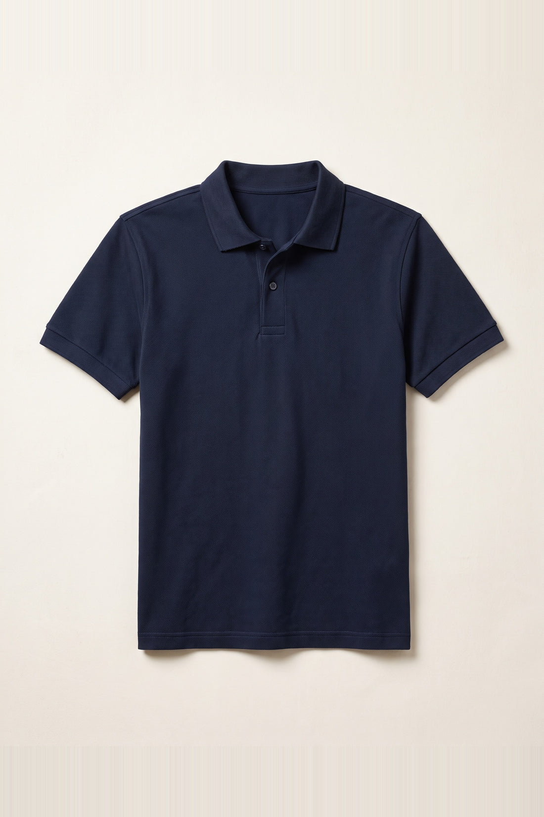Clear Cut Polo Dark Navy cotton pique polo